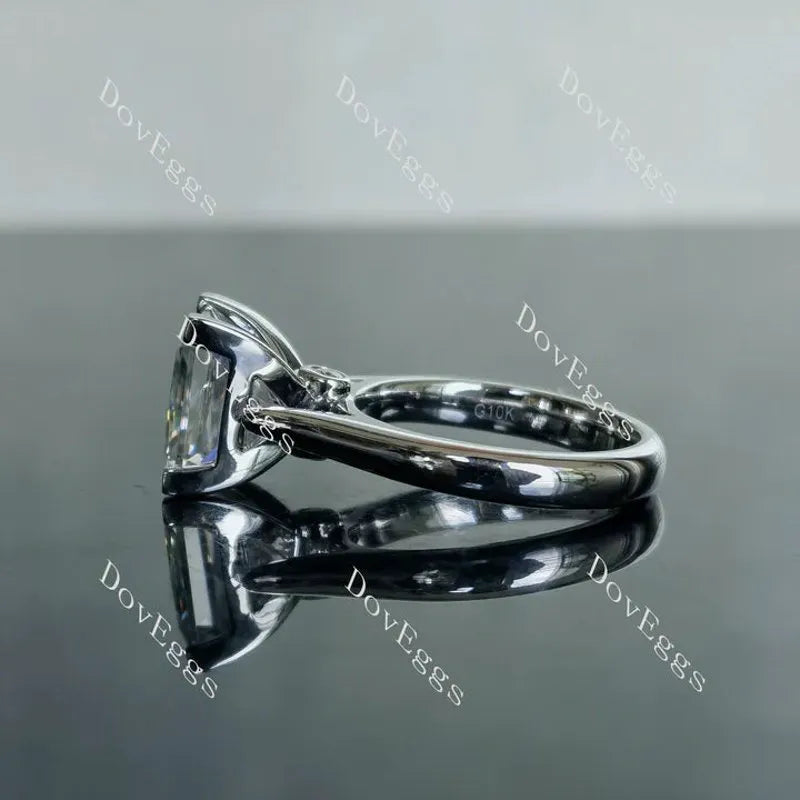 Doveggs pave engagement ring semi-mount only(Exclusively to DovEggs Stones)