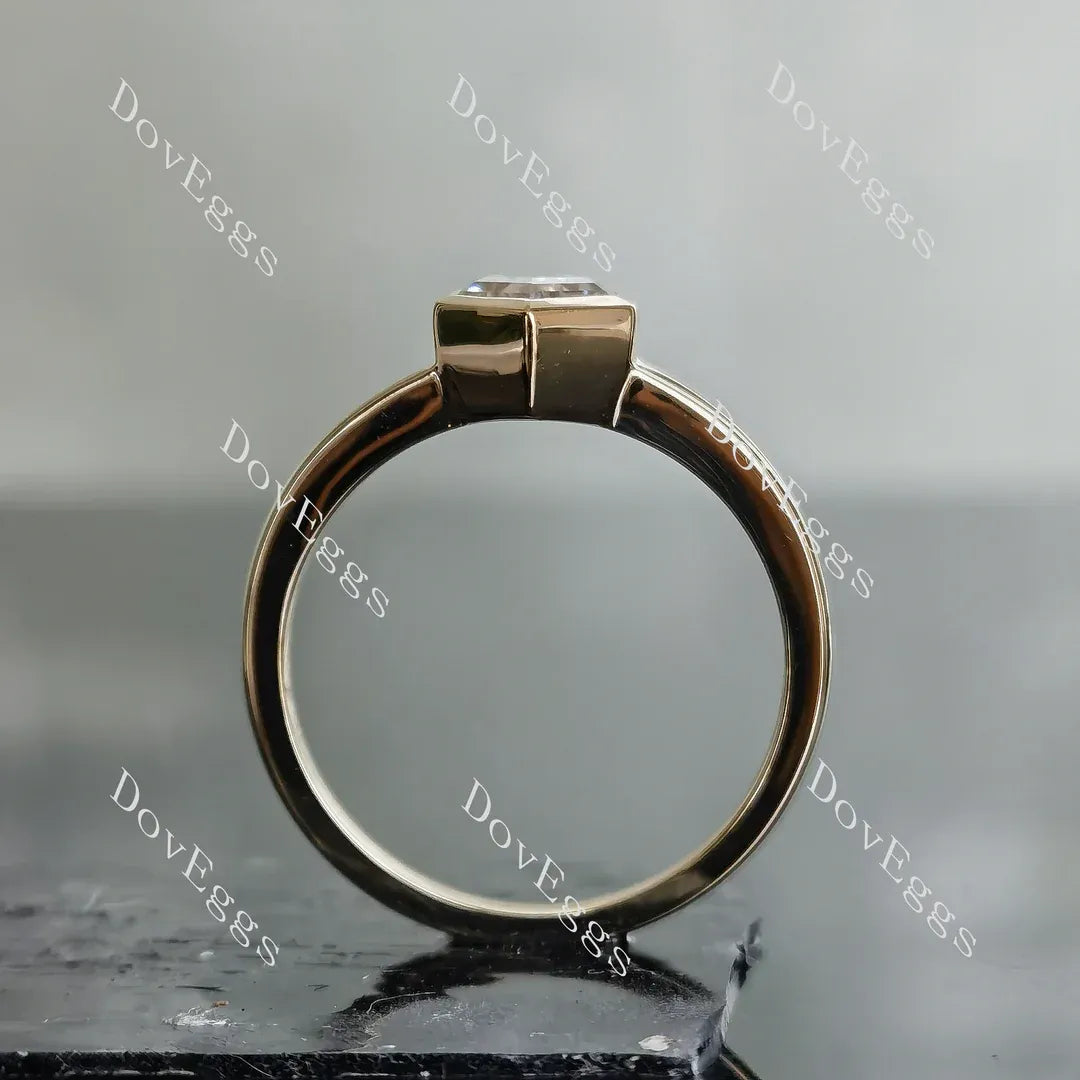 Doveggs solitaire engagement ring semi-mount only(Exclusively to DovEggs Stones)