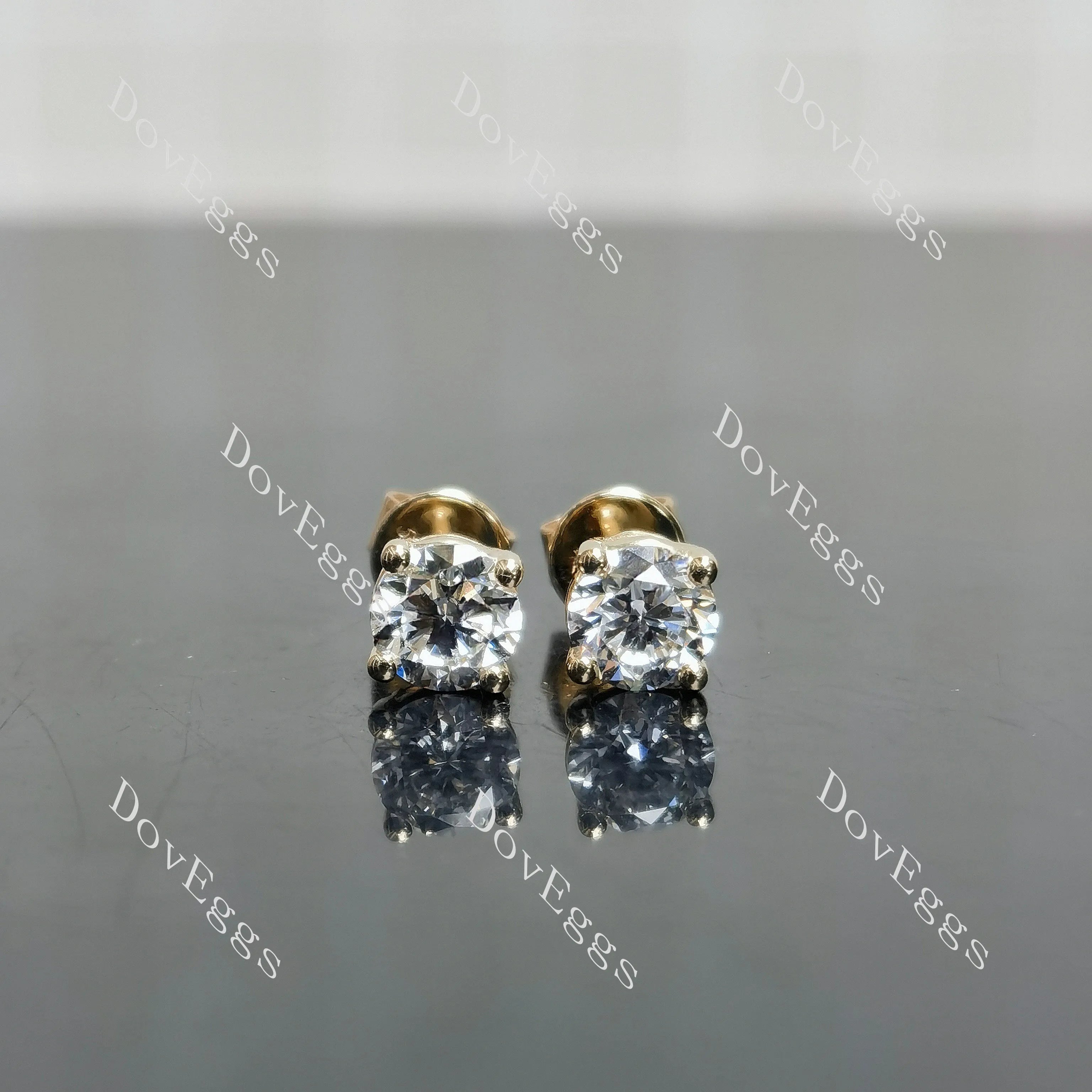 Solid 14k white gold