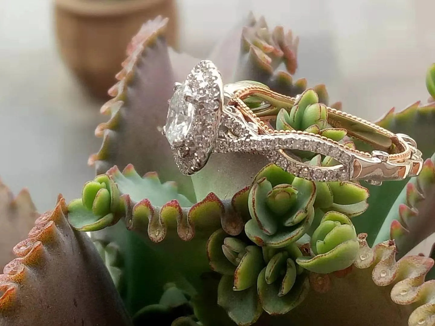 doveggs 0.5 carat lab created diamond engagement ring