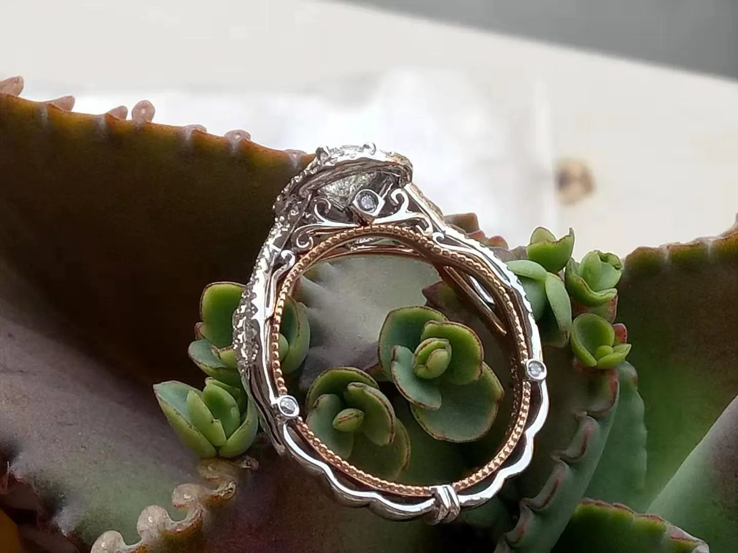doveggs 0.5 carat lab created diamond engagement ring
