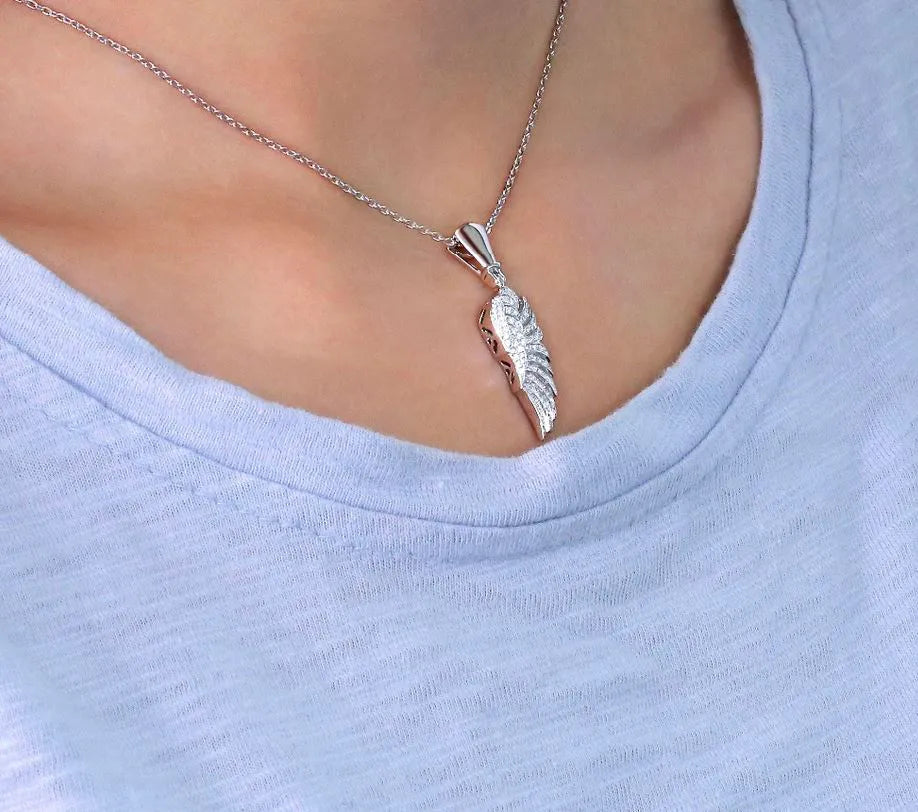 Doveggs Leaf Shape moissanite pendant necklace for women(pendant only)
