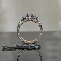 doveggs oval lab created diamond CVD engagement ring(size 7)
