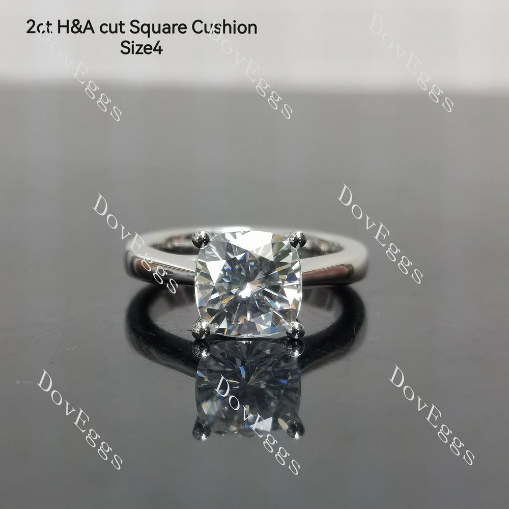1ct h&a cut round Size 4.75