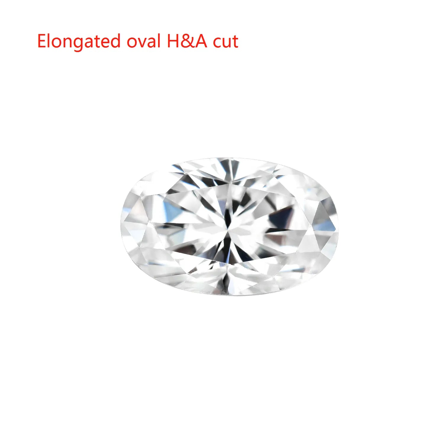 DovEggs 1ct-5ct oval & elongated oval moissanite loose stone