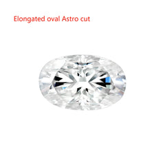 DovEggs 1ct-5ct oval & elongated oval moissanite loose stone