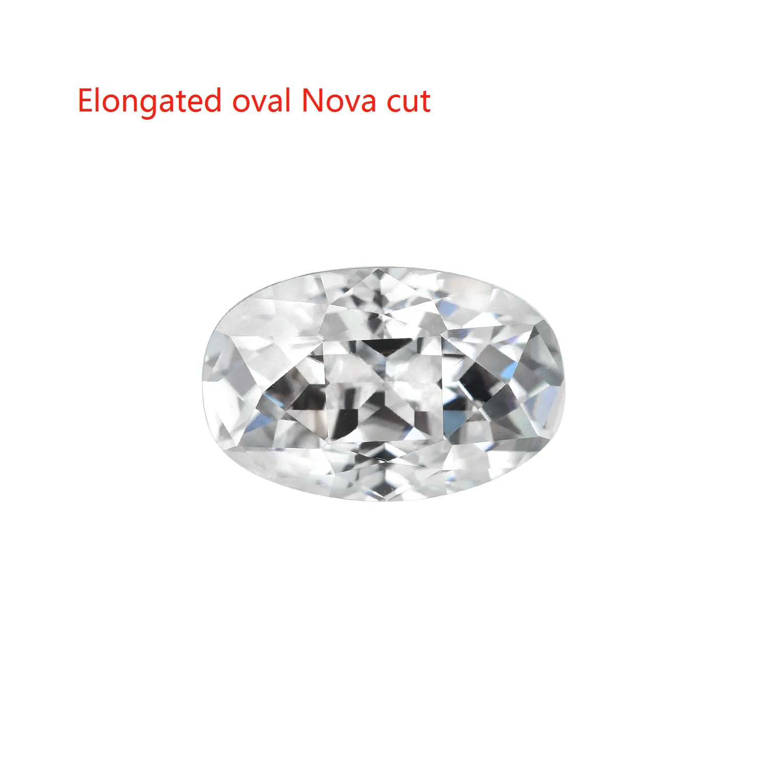 DovEggs 1ct-5ct oval & elongated oval moissanite loose stone