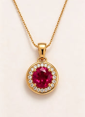 Group Order halo art deco pendant necklace semi-mount only(Exclusively to DovEggs Stones)