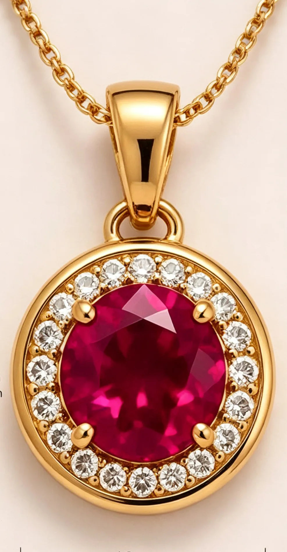 Group Order halo art deco pendant necklace semi-mount only(Exclusively to DovEggs Stones)