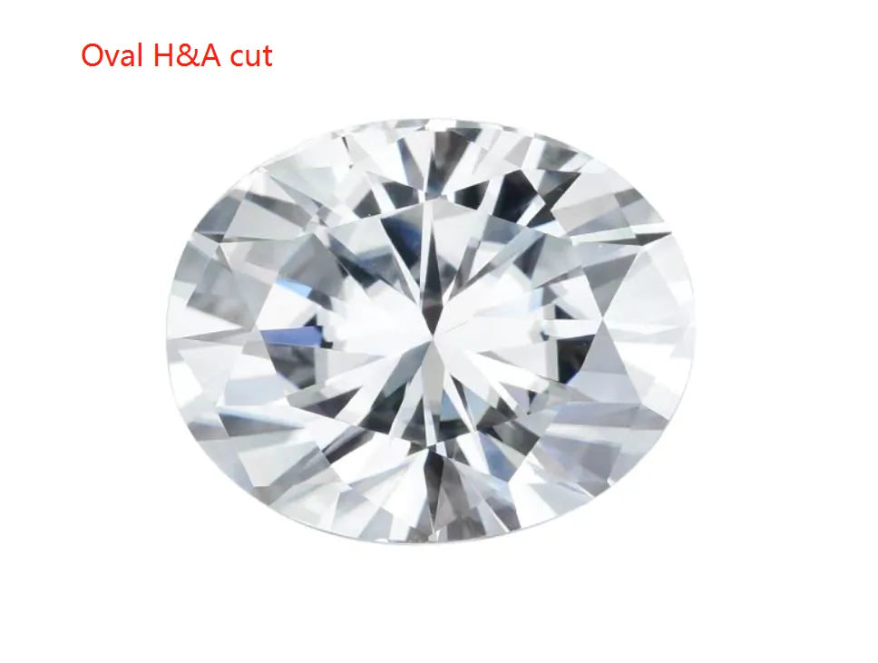 DovEggs 1ct-5ct oval & elongated oval moissanite loose stone