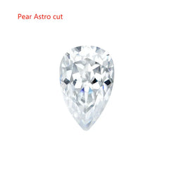 Doveggs 1ct-5ct Astro cut moissanite loose stone