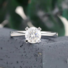 Doveggs solitaire engagement ring only semi-mount only(Exclusively to DovEggs Stones)