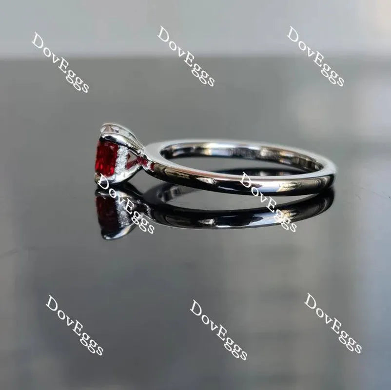 DoveEggs art deco pave engagement ring semi-mount only(Exclusively to DovEggs Stones)