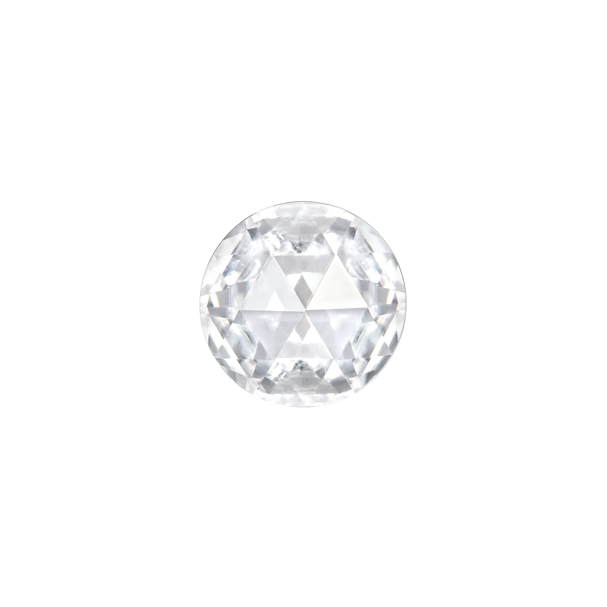 Doveggs 1ct-5ct Rose cut moissanite loose stone