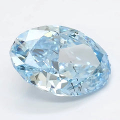 DovEggs 1.910ct Oval Blue I1-LAB GROWN DIAMOND-LGS411187