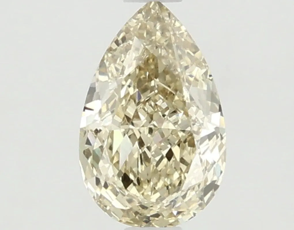 DovEggs 1.070ct Pear F.I.Yellow VS1-LAB GROWN DIAMOND-LKJ11A191