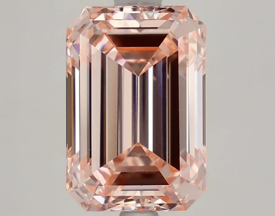DovEggs 3.530ct Emerald F.I.Pink VVS2-LAB GROWN DIAMOND-LKP76A1