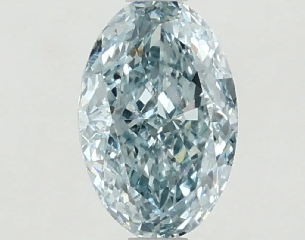 DovEggs 0.870ct Oval F.V.Blue VS1-LAB GROWN DIAMOND-LKL05A48
