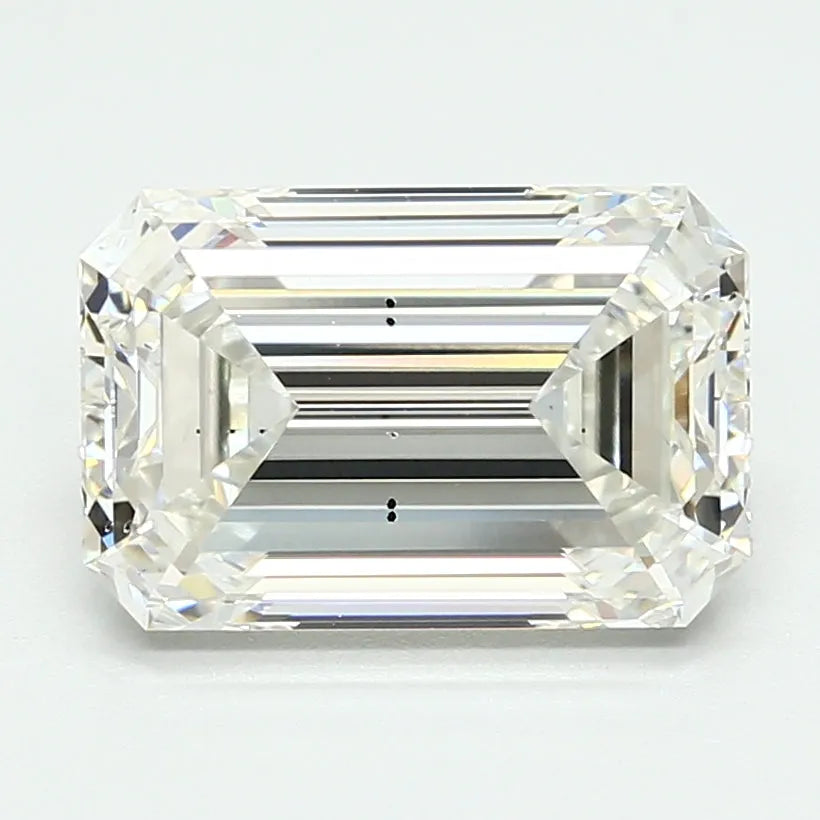 DovEggs 4.430ct Emerald F VS2-LAB GROWN DIAMOND-LEK57AG2