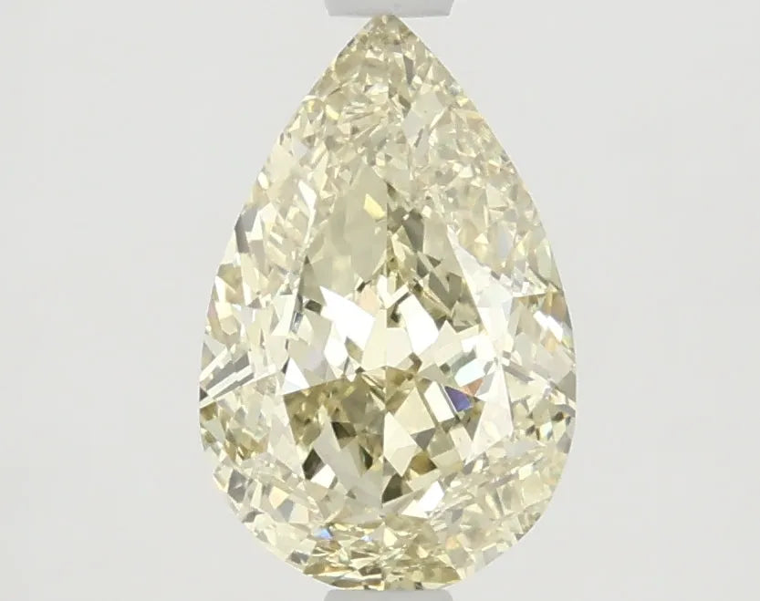 DovEggs 2.030ct Pear F.I.Yellow VS1-LAB GROWN DIAMOND-LKJ05A37