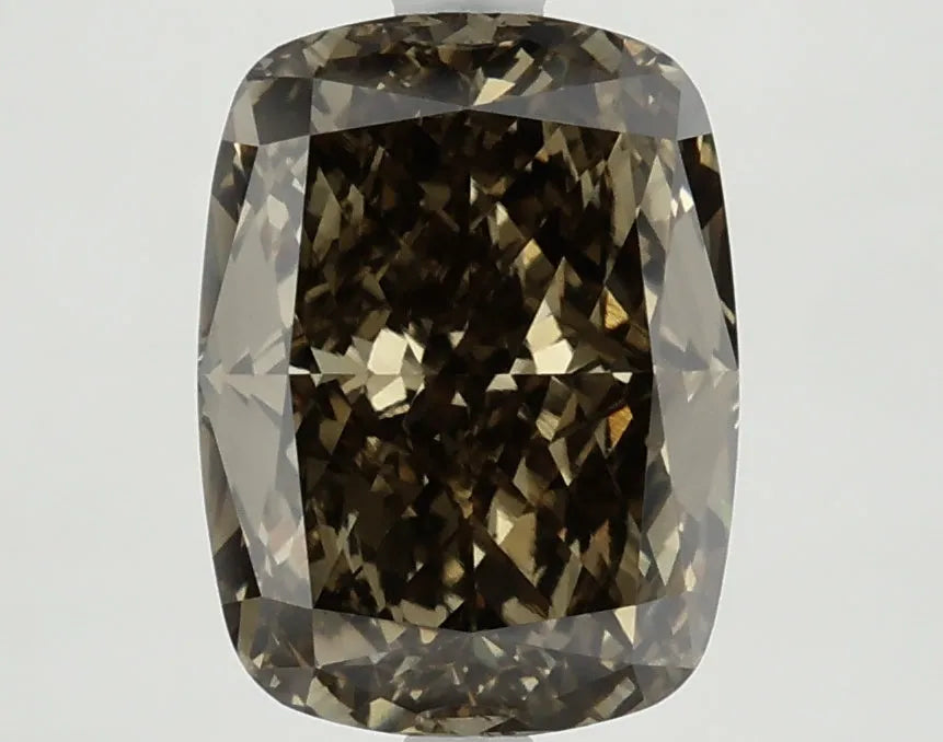 DovEggs 4.200ct Cushion F.V.Yellow VS1-LAB GROWN DIAMOND-LKJ07A3