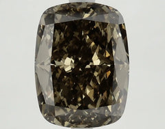 DovEggs 4.200ct Cushion F.V.Yellow VS1-LAB GROWN DIAMOND-LKJ07A3