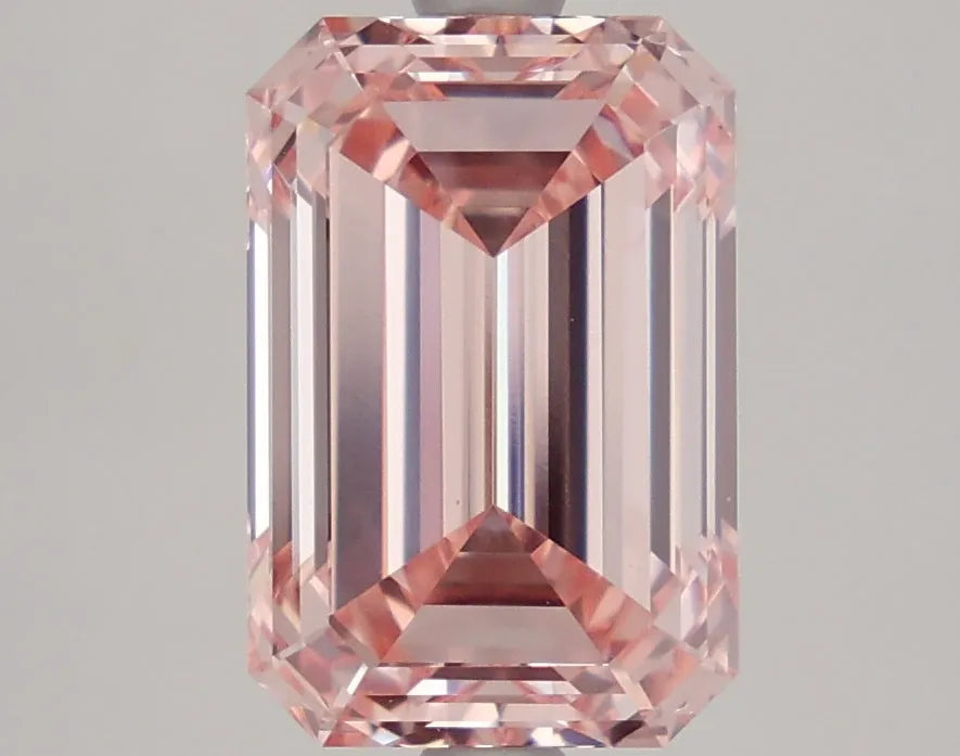 DovEggs 3.650ct Emerald F.I.Pink VVS2-LAB GROWN DIAMOND-LFN01A2