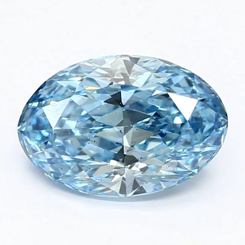 DovEggs 1.510ct Oval F.V.Blue VS2-LAB GROWN DIAMOND-LET96K13