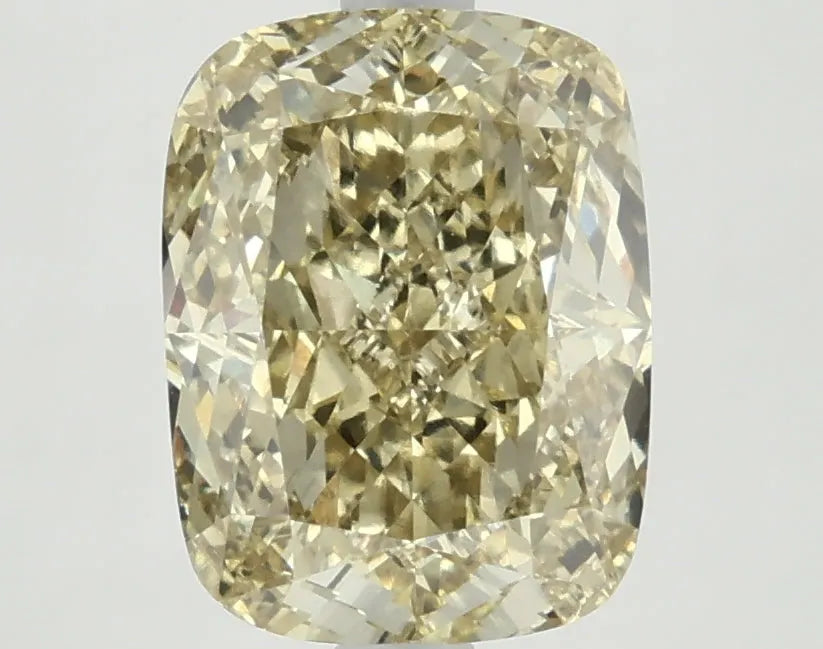 DovEggs 3.750ct Cushion F.V.Yellow VS2-LAB GROWN DIAMOND-LKJ05A45
