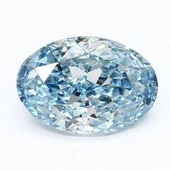 DovEggs 1.400ct Oval F.V.Blue VS1-LAB GROWN DIAMOND-LET108C8
