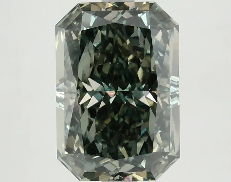 DovEggs 4.120ct Radiant F.V.Green VS1-LAB GROWN DIAMOND-LKJ06A10