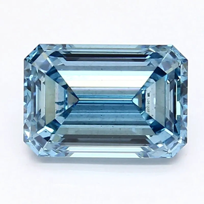 DovEggs 1.700ct Emerald F.V.Blue VS2-LAB GROWN DIAMOND-LLA57L11