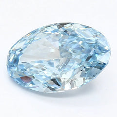 DovEggs 3.230ct Oval F.V.Blue VS2-LAB GROWN DIAMOND-LHQ26AJ4