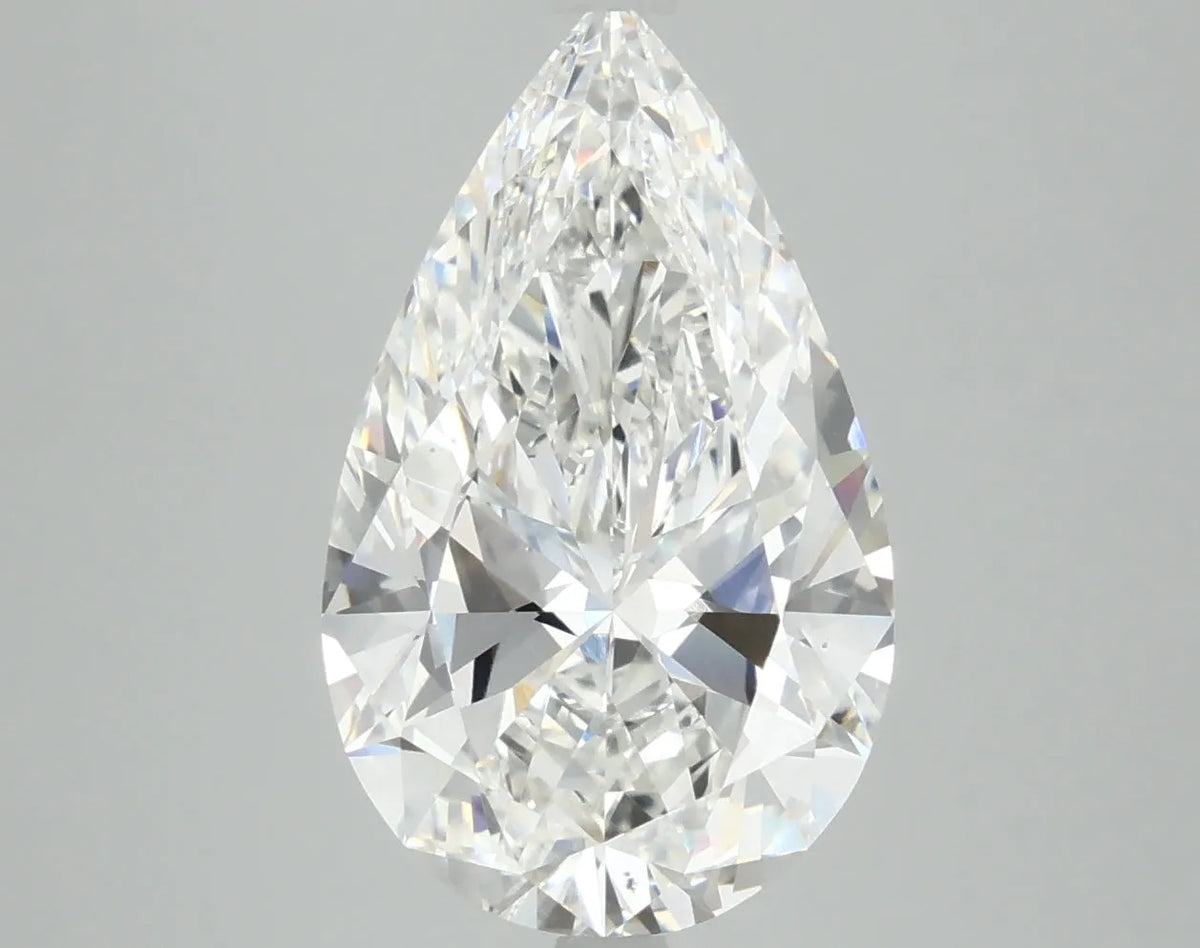 DovEggs 5.070ct Pear E VVS2-LAB GROWN DIAMOND-LFB01B12