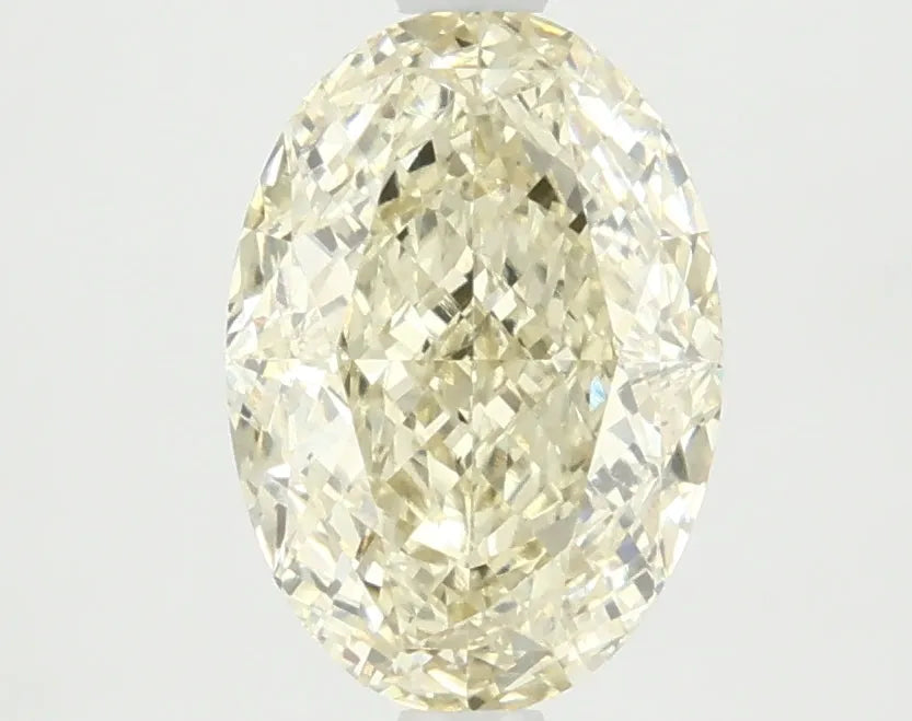 DovEggs 2.740ct Oval F.Yellow VS1-LAB GROWN DIAMOND-LKF04A17