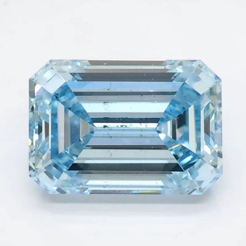DovEggs 2.020ct Emerald Blue VS2-LAB GROWN DIAMOND-LGS411166