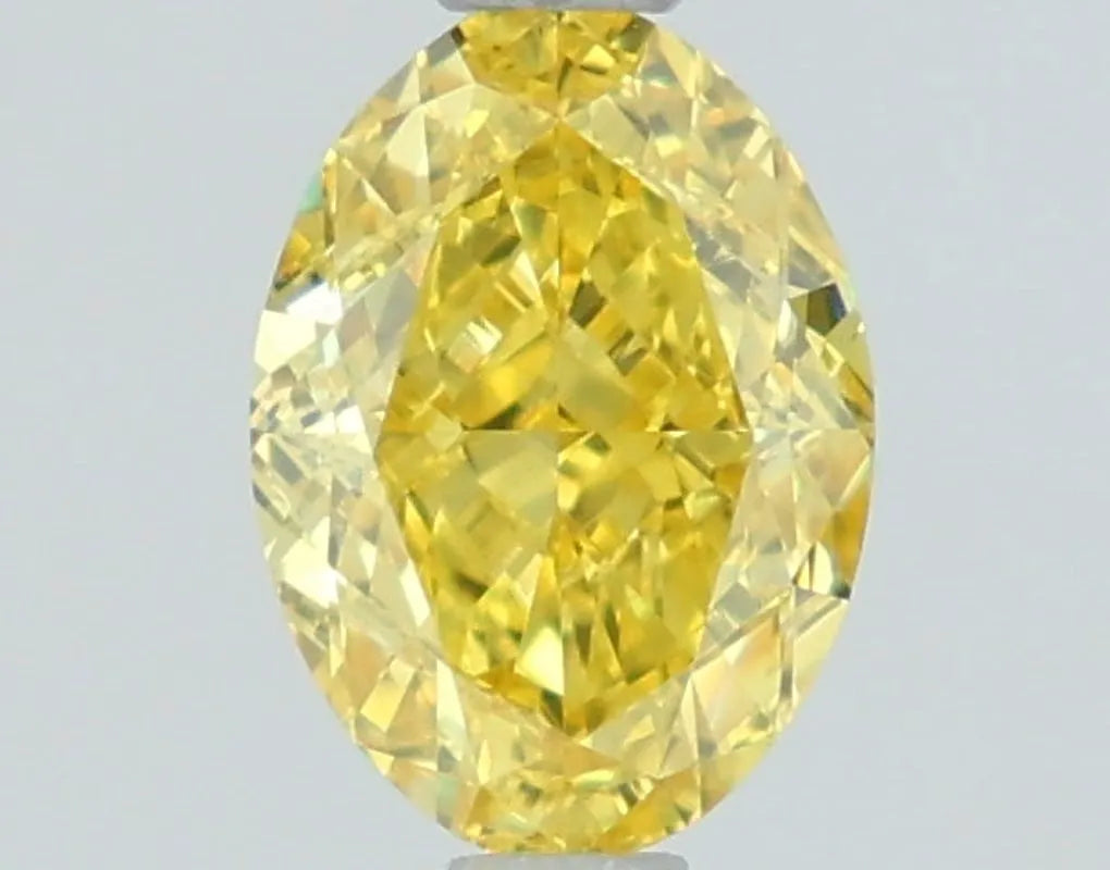 DovEggs 1.120ct Oval F.V.Yellow VS1-LAB GROWN DIAMOND-LSJ04C4