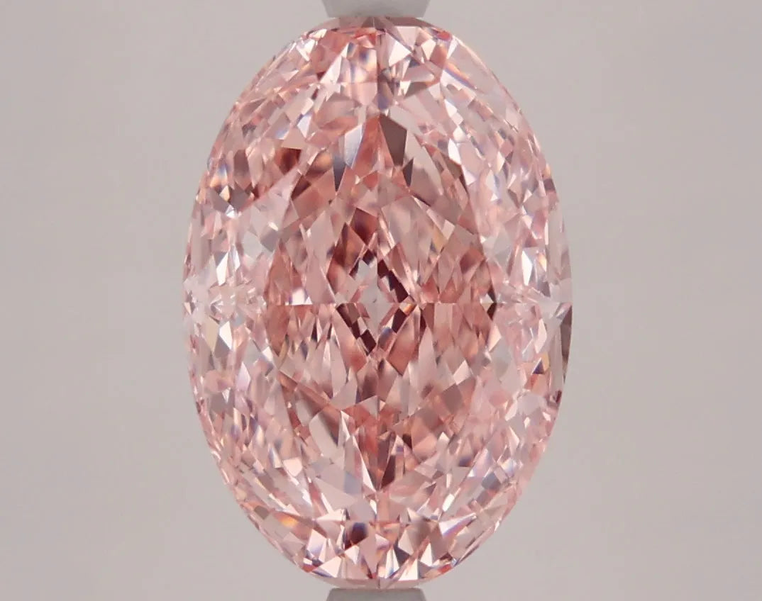 DovEggs 4.140ct Oval F.V.Pink VVS2-LAB GROWN DIAMOND-LFE54A73
