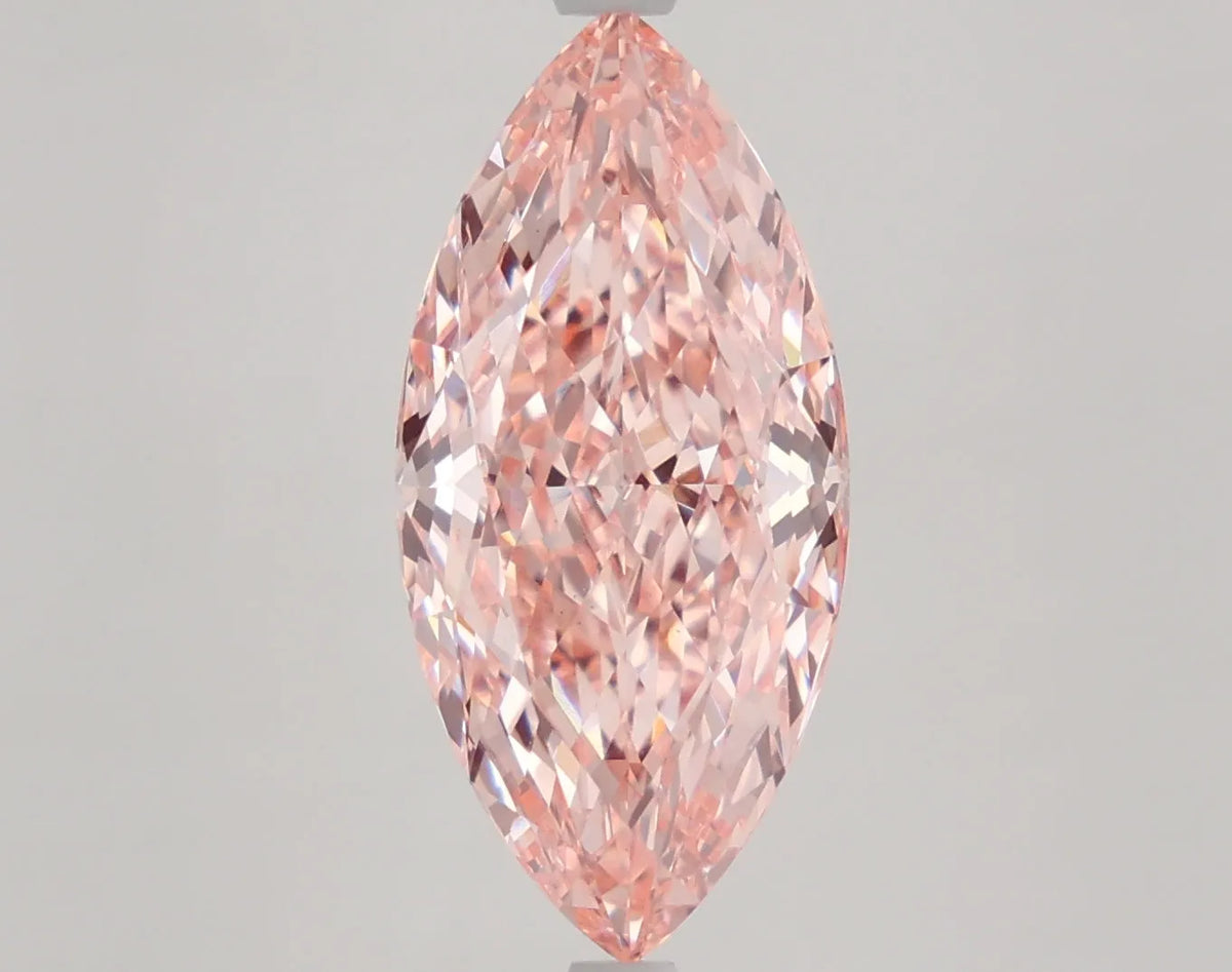 DovEggs 4.120ct Marquise F.I.Pink VS1-LAB GROWN DIAMOND-LKP53A13