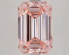 DovEggs 4.010ct Emerald F.I.Pink VS1-LAB GROWN DIAMOND-LFE78A11