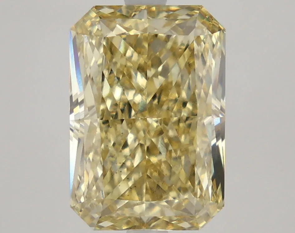DovEggs 4.530ct Radiant F.I.Yellow VS1-LAB GROWN DIAMOND-LKJ07A8