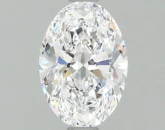 DovEggs 1.000ct Oval D VVS1-LAB GROWN DIAMOND-LRJ105R17