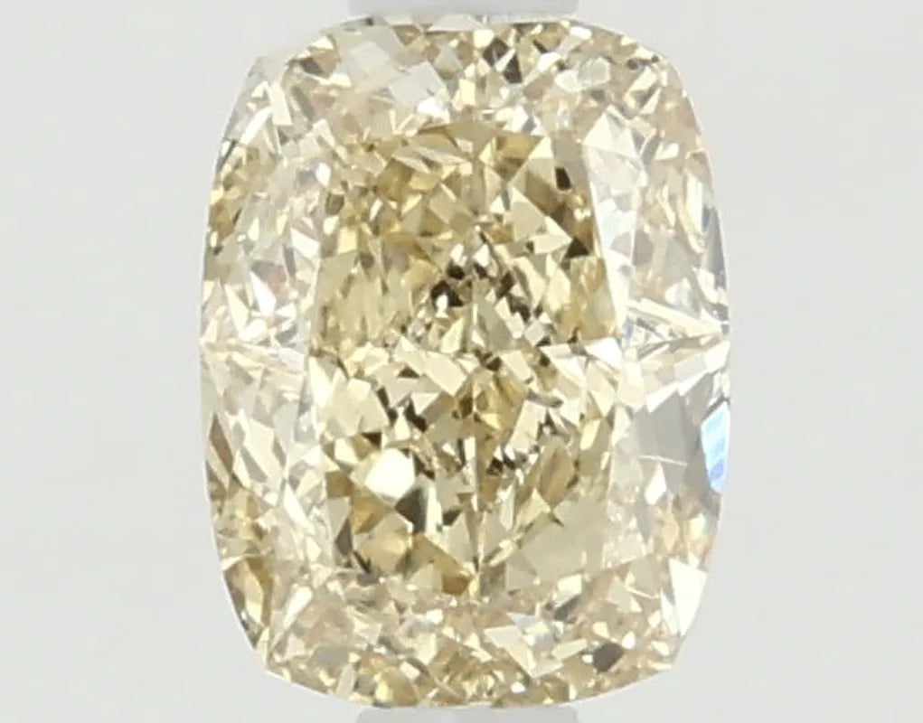 DovEggs 1.000ct Cushion F.I.Yellow VS2-LAB GROWN DIAMOND-LKJ12A103