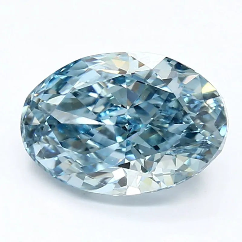 DovEggs 2.800ct Oval F.V.Blue VS1-LAB GROWN DIAMOND-LET119F1