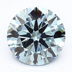 DovEggs 2.500ct Round F.V.Blue VS1-LAB GROWN DIAMOND-LFE01AG10