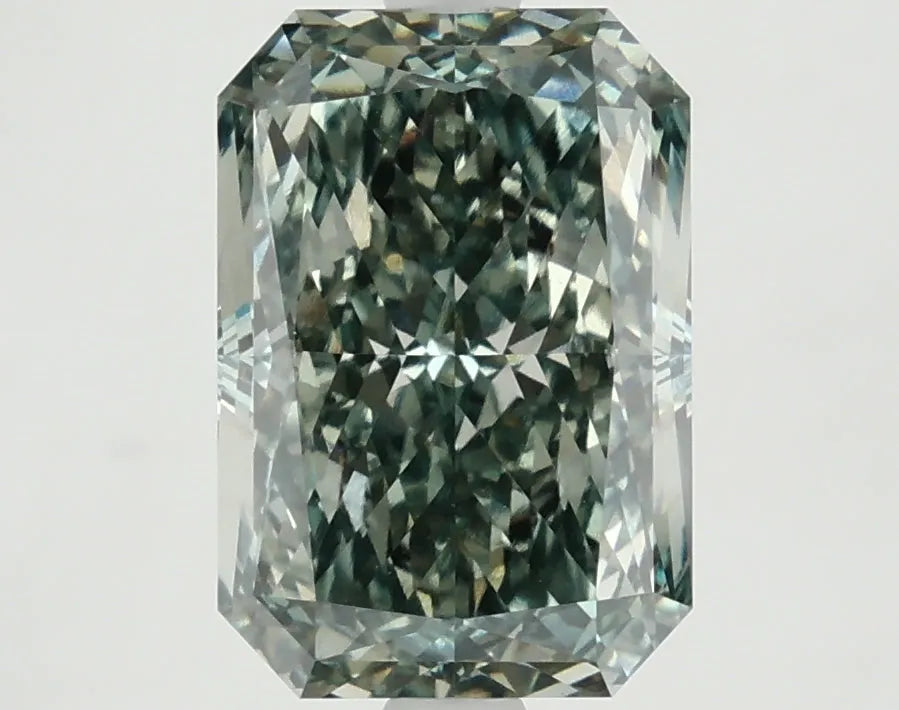 DovEggs 4.170ct Radiant F.V.Green VS1-LAB GROWN DIAMOND-LKJ07A4