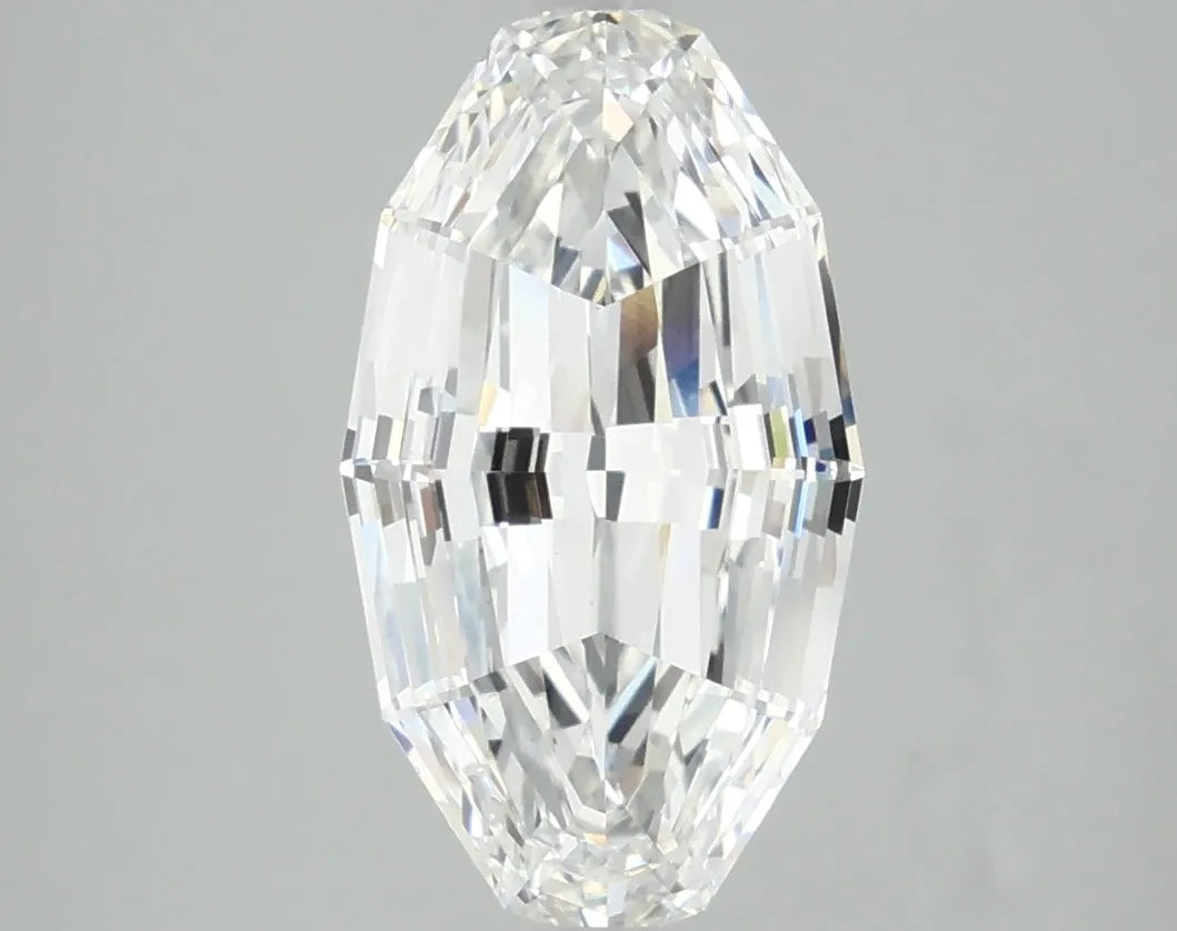 DovEggs 3.280ct LONG STEP CUT OVAL F VS1-LAB GROWN DIAMOND-LEP206A33