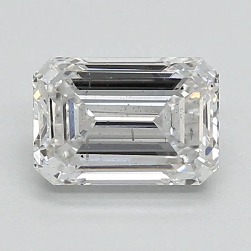 DovEggs 0.950ct Emerald F SI1-LAB GROWN DIAMOND-LKG07A46