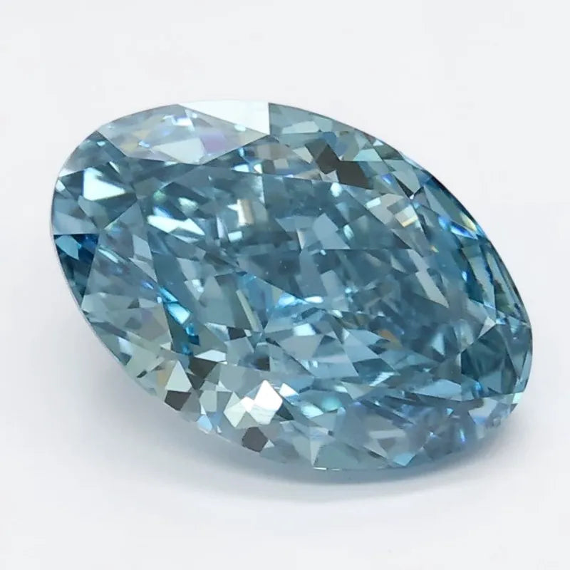 DovEggs 1.940ct Oval Blue VS1-LAB GROWN DIAMOND-LGS410459