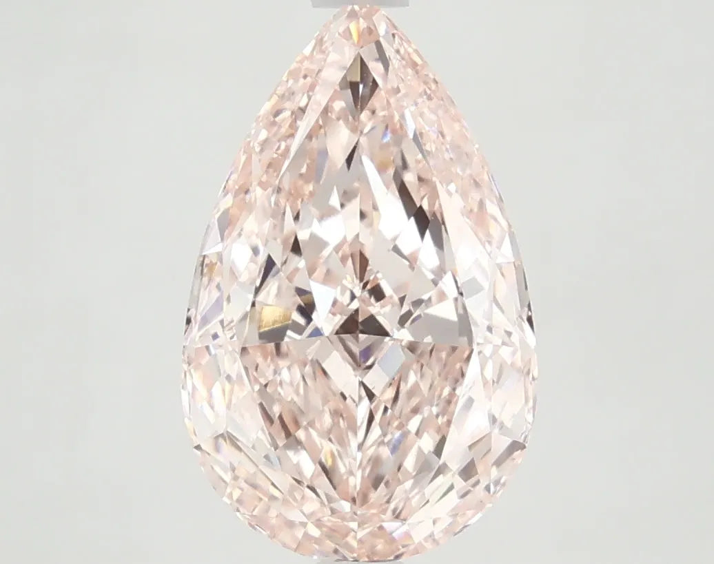 DovEggs 3.640ct Pear F.I.Pink VVS2-LAB GROWN DIAMOND-LFE67A18